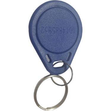 Imagem de Chaveiro Mini Tag 125KHz Azul 100 unid. Waterproof