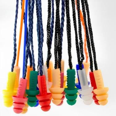 Imagem de Protetor auricular  plug  silicone   11512  maxxi, SALMÃO