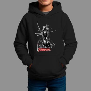 Imagem de Moletom Canguru Infanto Juvenil Algodão Casual Confortável Inverno Blu