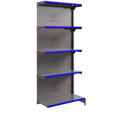 Imagem de Gôndola Parede Fit 1 Continuação 1,70m Para Mercados Comercios Amapá, 