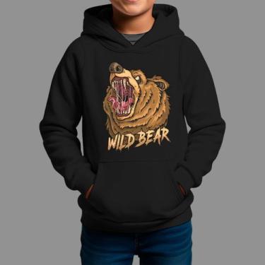 Imagem de Moletom Canguru Infanto Juvenil Algodão Moda De Rua Confortável Invern