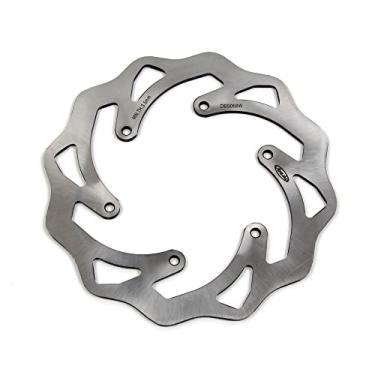 Imagem de 1 peça de rotor de disco de freio traseiro compatível com HUSQVARNA TC125 FC250 TC250 2014-2022 FE250 TE250 2014-2018, TE125 2014-2015, peças de acessórios de substituição de motocicleta