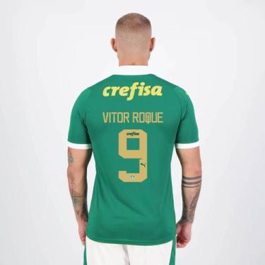Imagem de Camisa Puma Palmeiras I 2024 9 Vitor Roque, GG