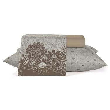 Imagem de Jogo Roupa de Cama 100% Algodão Teka Crystal King