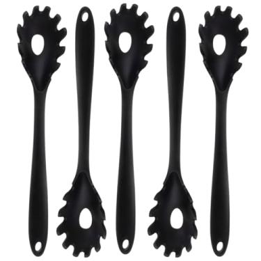 Imagem de Pegador de Massa Silicone Preto Grande | 05 Un