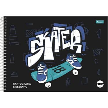 Imagem de Caderno Desenho Univ Capa Dura Fuzy 80Fls Pct Com 04-98437