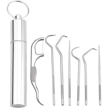 Imagem de kit de ferramentas de limpeza de dentes aço inoxidável - Yeacher