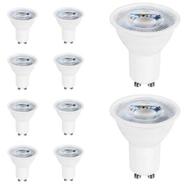 Imagem de Kit 10x Lâmpada LED Dicróica MR16 GU10 6,5W Branco Quente Bivolt