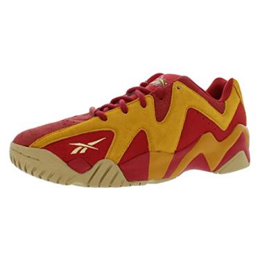 Imagem de Reebok Tênis de basquete masculino Hurrikaze X Looney Tunes II Low, Vermelho marte/ocre brilhante/vermelho rebelde, 43