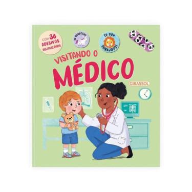 Imagem de Visitando O Médico - Com Adesivos Fofos E Reutilizáveis!