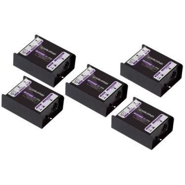 Imagem de Kit 5 direct box passivo waldman di-1ps bypass