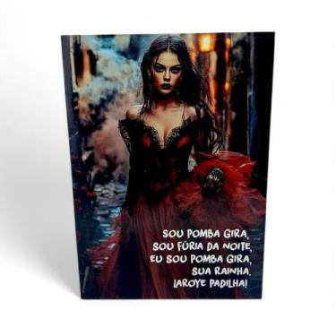 Imagem de Placa Decorativa Laroye Maria Padilha Mdf DuplaFace 27 cm - Flash