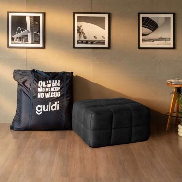 Imagem de Módulo Puff Sofá Guldi Popup Corino Preto