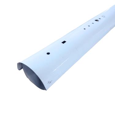 Imagem de Luminária Fluor Tubular System Tubo 20w S20 Br C/Canopla C/Tampa - Incolustre