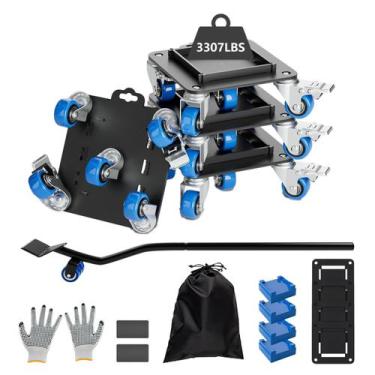 Imagem de Dolly de Móveis GUOXIAOYIMO Heavy Duty - Capacidade 1500 kg com Deflet