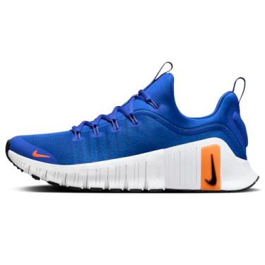 Imagem de Nike Free Metcon 6 Tênis de treino feminino (FJ7126-400, azul corredor/vela/laranja total/preto), Racer Blue/Sail/Total Orange/Preto, 38