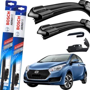 Imagem de Palheta Limpador Parabrisa Bosch Multiclip Par de Palheta Limpadora Dianteiro Original Hb20 2012 À 2019 Bosch