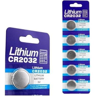 Imagem de Kitc Com 4 Cartelas (20 Unidades) Bateria Lithium Cr2032 3v - 20 Unidades