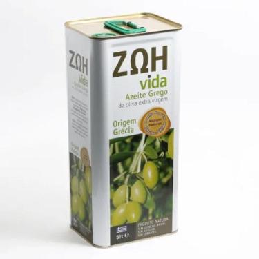 Imagem de Azeite Grêgo Zoh Extra Virgem Lata 5 Litros