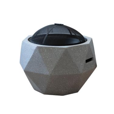 Imagem de Fogão de churrasco, fogueiras, mesa, jardim, churrasqueira, mesa de churrasqueira, vila, churrasqueira, carvão, uso externo, uso doméstico, multifuncional, churrasqueira, lareira