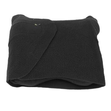 Imagem de Travesseiro de Avião de Viagem, Suporte Travesseiro Viagem Lavável para Máquina para Viajar Viagens Carro (Preto)