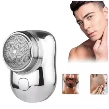 Imagem de Mini Barbeador Elétrico Portátil Shave Usb À Prova D'Água - Ar Varieda