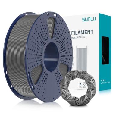 Imagem de Filamento para impressora 3D SUNLU PLA Plus 1,75 mm, 1 kg, bobina, cin
