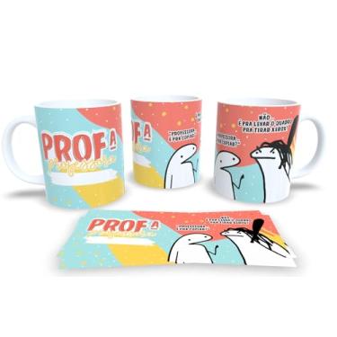 Imagem de Caneca Profissão em Porcelana 325ml – Designer, Médico, Engenheiro, Professor e Mais (Professora)