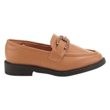 Imagem de Sapato Vizzano Mocassim - Feminino - Marrom, 36