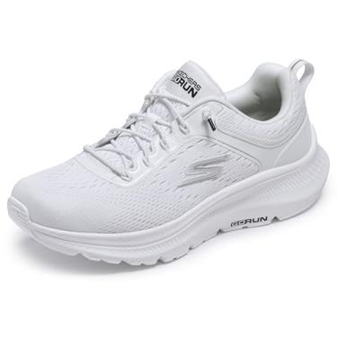 Imagem de Skechers Go Run Consistent 2.0 Duval Tênis feminino, Branco/preto, 41
