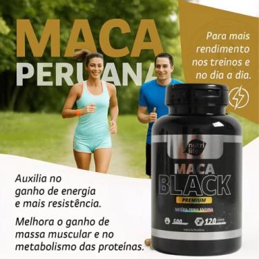 Imagem de MacaBlack negra 120 Cápsulas premium - NatuErvas Caps