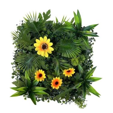 Imagem de Ｂｅｓｇａ Painel de parede de grama, grama artificial, fundo verde, planta artificial, privacidade, cerca, tela para fundo de casamento, acessório