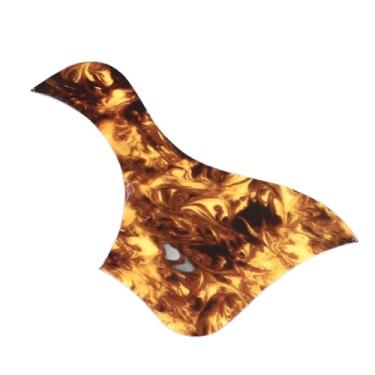 Imagem de Acouto Pickguard de Guitarra Cor Autônoma PVC Auto -adesivo para Guitarras Acústicas de 41 Polegadas - Placa de Arranhão Ultra Fin e Fácil de Instalação (Forma de pássaro)