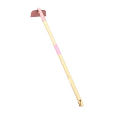 Imagem de predolo Mini ferramenta de jardim, brinquedo de jardinagem portátil, rosa, aço, praia, campo de neve, brinquedo ao ar livre para plantio, praia, agricultura, Enxada Larga