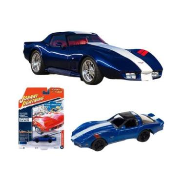 Imagem de GreenLight M2 AW 1979 Chevrolet Corvette Modelo De Carro Em Liga Metál