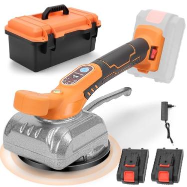 Imagem de Maquina Assentar Pisos Porcelanatos Elétrica, Máquina para Assentar Pisos Cerâmic, Ventosa para Porcelanato, Ventosa a Vácuo, Até 80kg