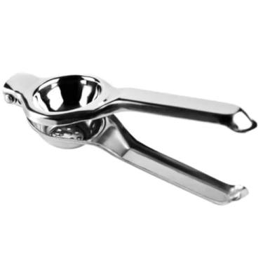 Imagem de Espremedor Manual de Limão em Aço Inox, 20cm x 6,6cm