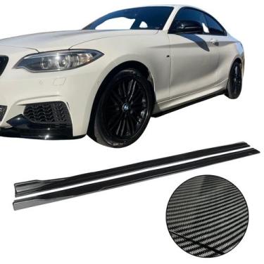 Imagem de Saia Lateral Universal Regulável Carbon Look Civic Corola UP - Veon, C