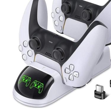 Imagem de Base de Controles PS5 Carregamento para 2 Controles