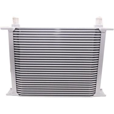 Imagem de Refrigerador De óleo De Carro An10 Radiador De Alumínio 7/10/13/16/19/25/30 Linhas Tipo De Refrigerador De Óleo De Motor De Carro Radiador De Resfriamento Radiador, Monomer oil cake