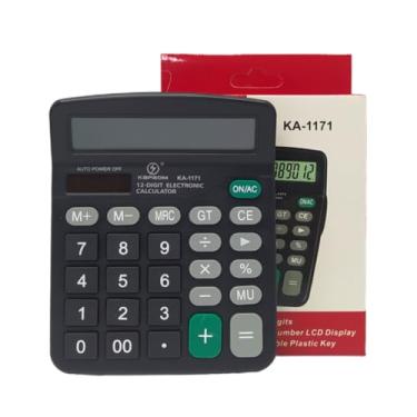 Imagem de Calculadora De Mesa Eletrônica 12 Dígitos / (1171)