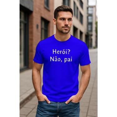 Imagem de Camiseta Masculina para o Melhor Pai do Mundo  Dia dos Pais  Algodão -