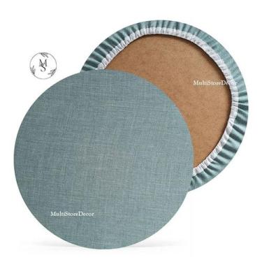 Imagem de 01 Capa de Sousplat Mellange Marrom - 35 cm - Várias Cores e Estampas 