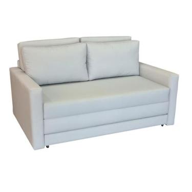 Imagem de Sofá  Cama Casal Tecido Acquablock Impermeável  180cm - 4R Estofados, 