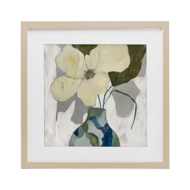 Imagem de Stupell Industries Estampa emoldurada Boho Modern Petals Birch Under Glass por Elara Yasna, 40,6 x 40,6 cm