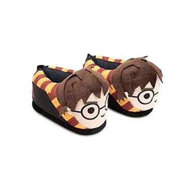 Imagem de Pantufa 3d Rosto Harry Potter Solado Borracha - Original (36/38)