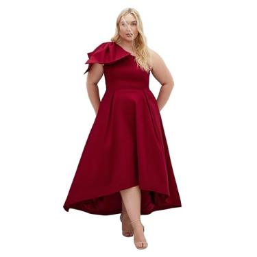 Imagem de City Chic Vestido feminino plus size - Ctivate Maxi, Verdadeiro vermelho, 48