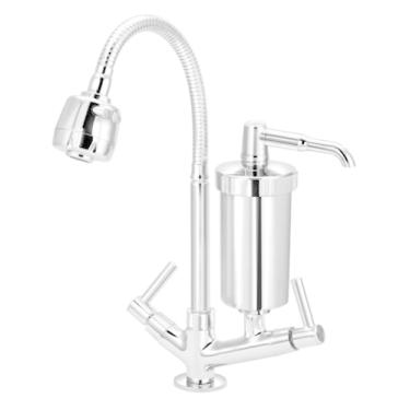 Imagem de Torneira Cozinha Com Filtro Gourmet Pro Saúde Mesa Metal