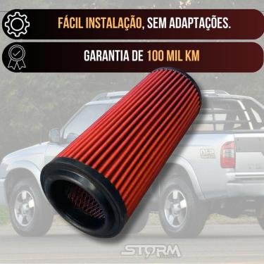 Imagem de Filtro Ar Esportivo Gm S10 2.8 12V Turbo Mwm Ano 2000 A 2012