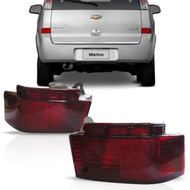 Imagem de Par lanterna traseira meriva refletiva 03 ate 10 sem luz - SP ACESSÓRI